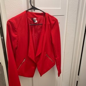 Red blazer